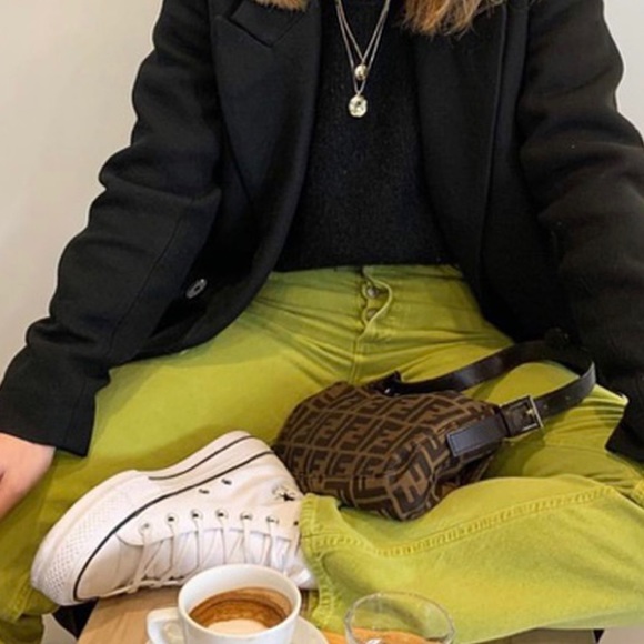 Agolde 90’s in matcha - Picture 4 of 4